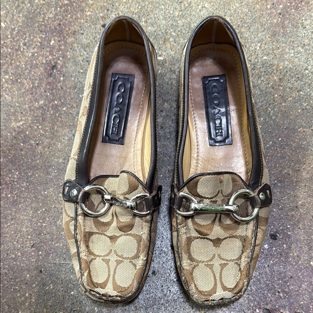 Vintage coach loafers